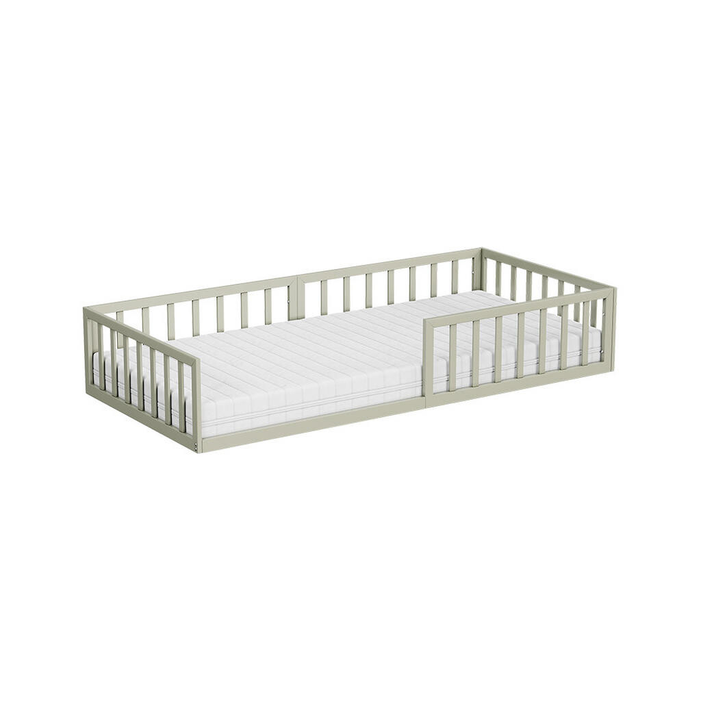 VitaliSpa DĚTSKÁ POSTEL Minno Greige 90x200 s matrací