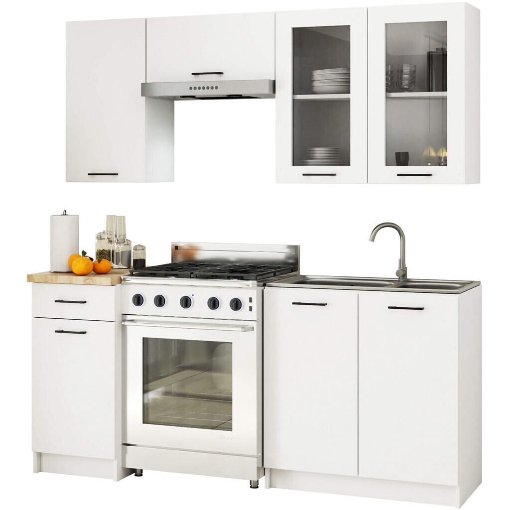 RAUMHIRSCH FURNITURE KUCHYŇSKÝ BLOK Bílá 203/180/46