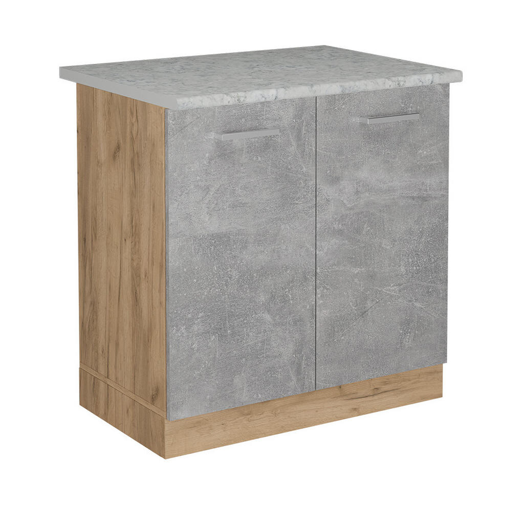Vicco SKŘÍŇKA POD DŘEZ R-Line Beton 80 cm PD Mramor