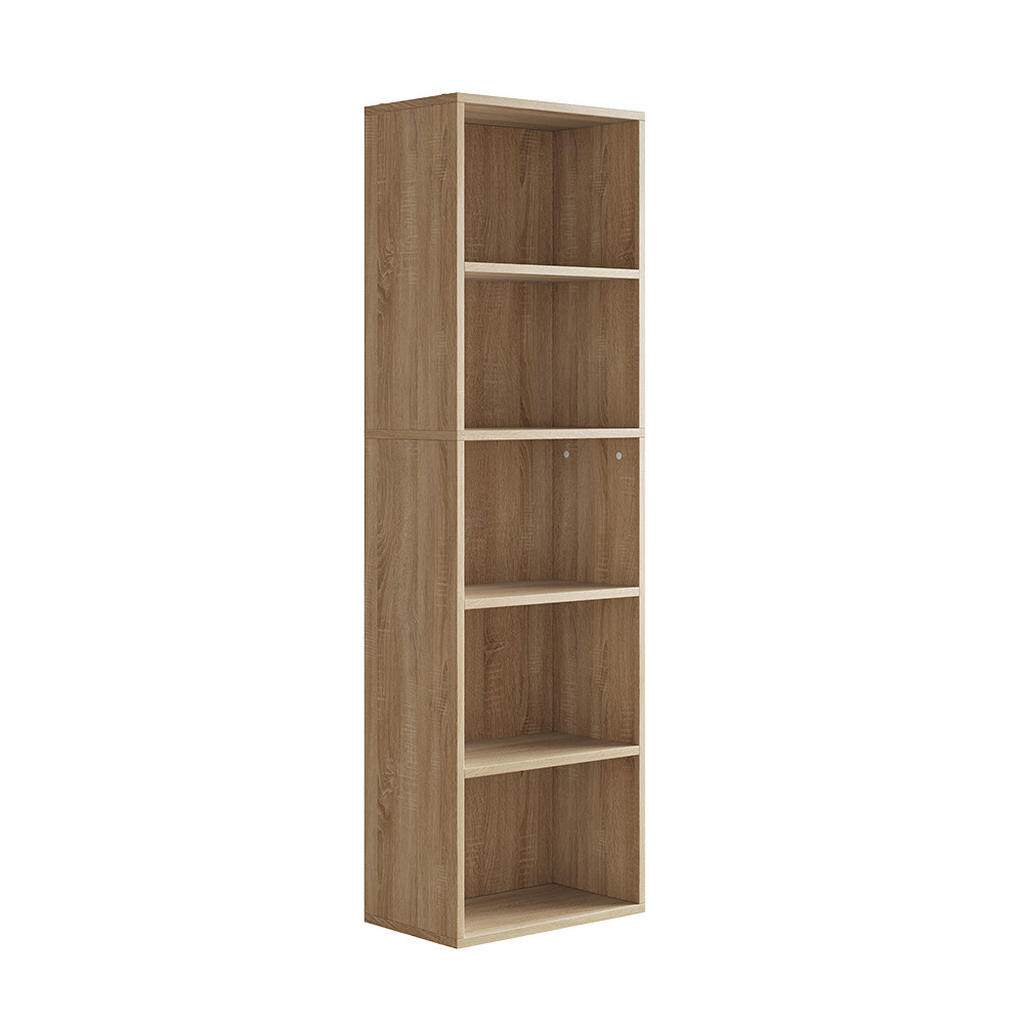 Vicco KNIHOVNA Bob Sonoma 40 x 132 cm s 5 přihrádkami