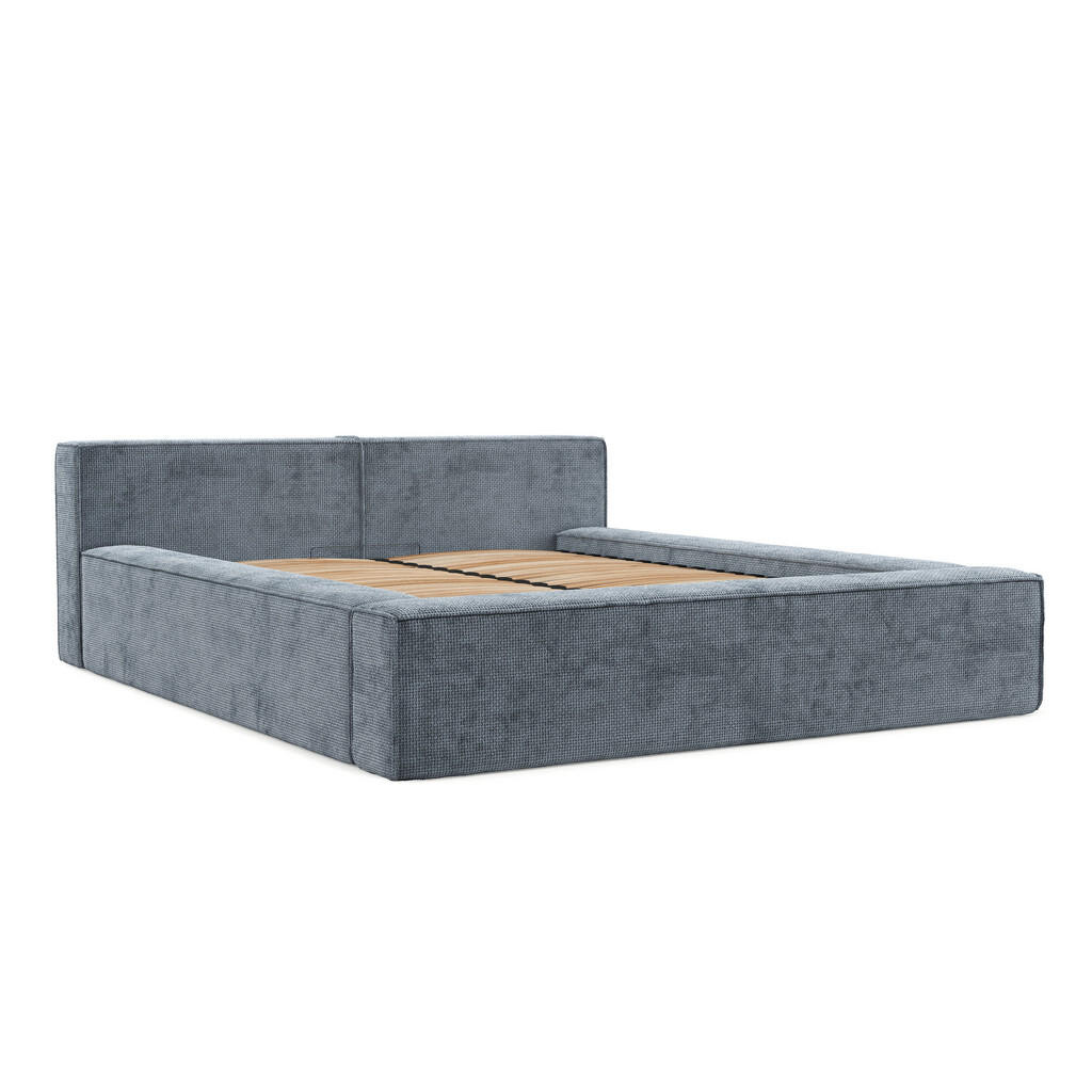 AltaBeds ČALOUNĚNÁ POSTEL CASTO 140/200 cm Světle modrá