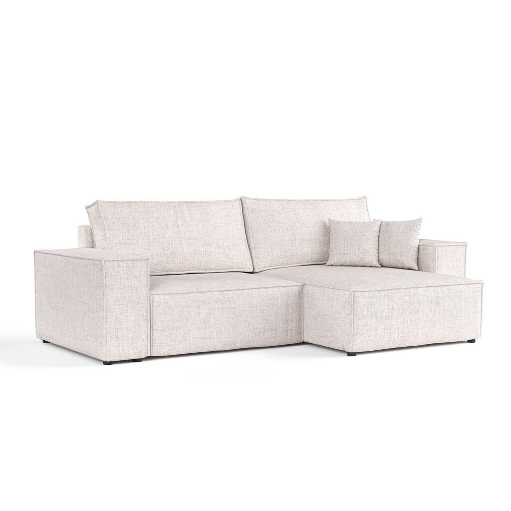 AltaBeds ROHOVÁ SEDAČKA CAVO, textil, Písková