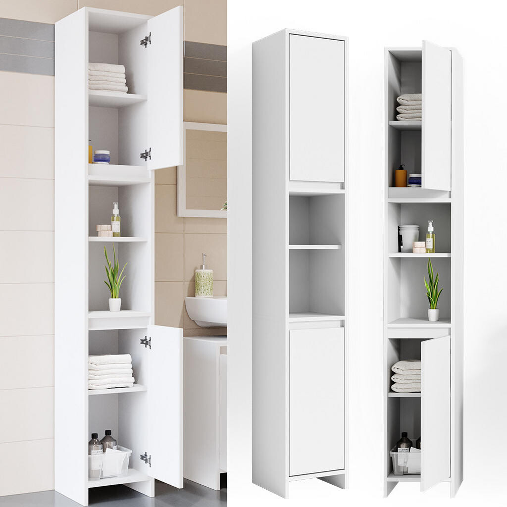 Vicco KOUPELNOVÁ SKŘÍŇKA Emma Bílá 30 x 190 cm