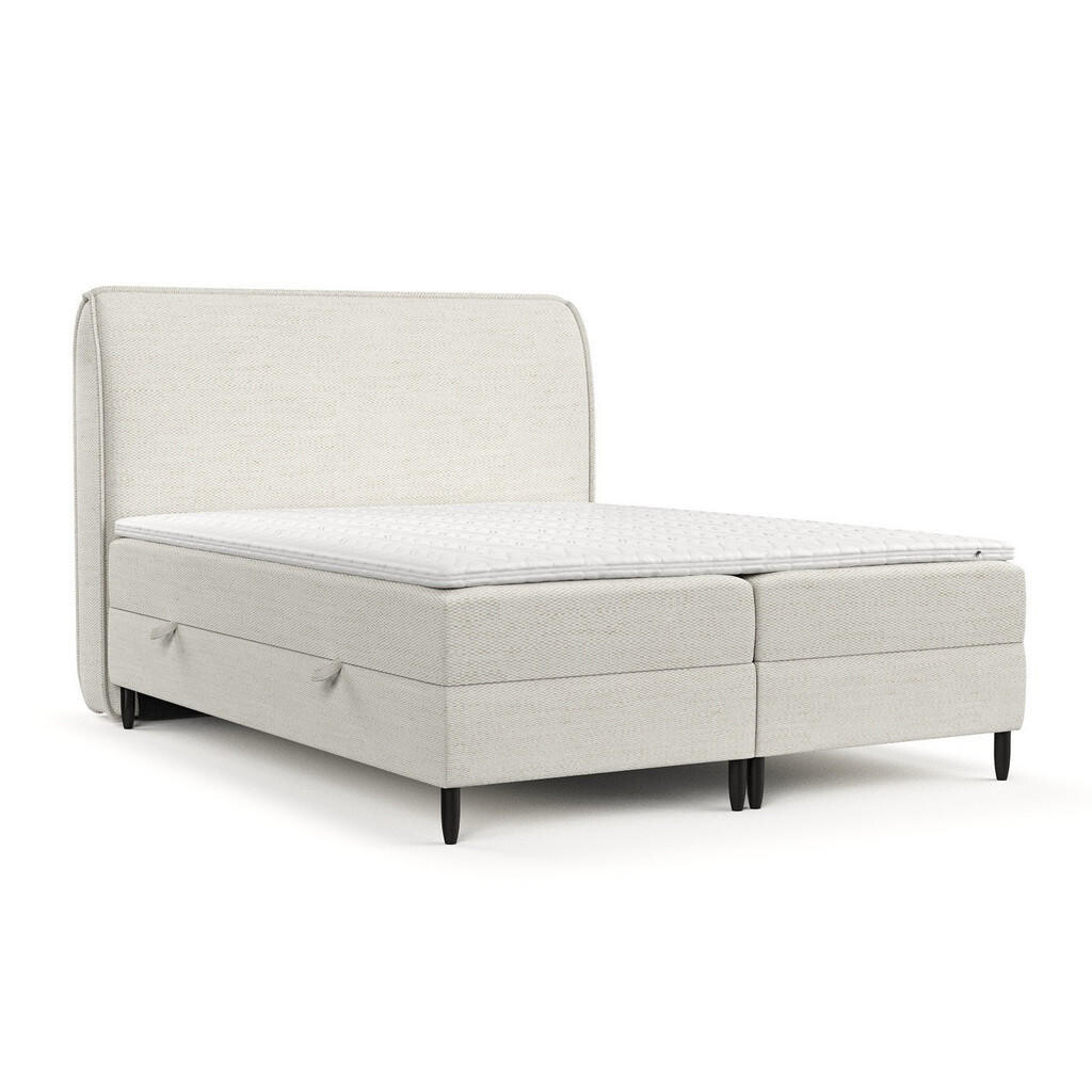 AltaBeds POSTEL BOXSPRING LUNARO 200/200 Krémová