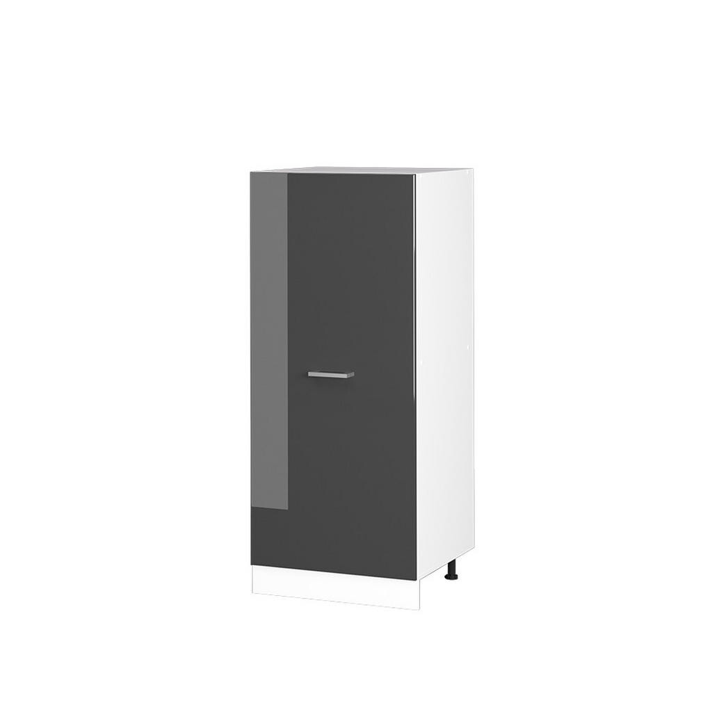 Vicco UNIVERZÁLNÍ SPÍŽNÍ SKŘÍŇKA R-Line Antracitový vysoký lesk 60 cm s velkými dveřmi