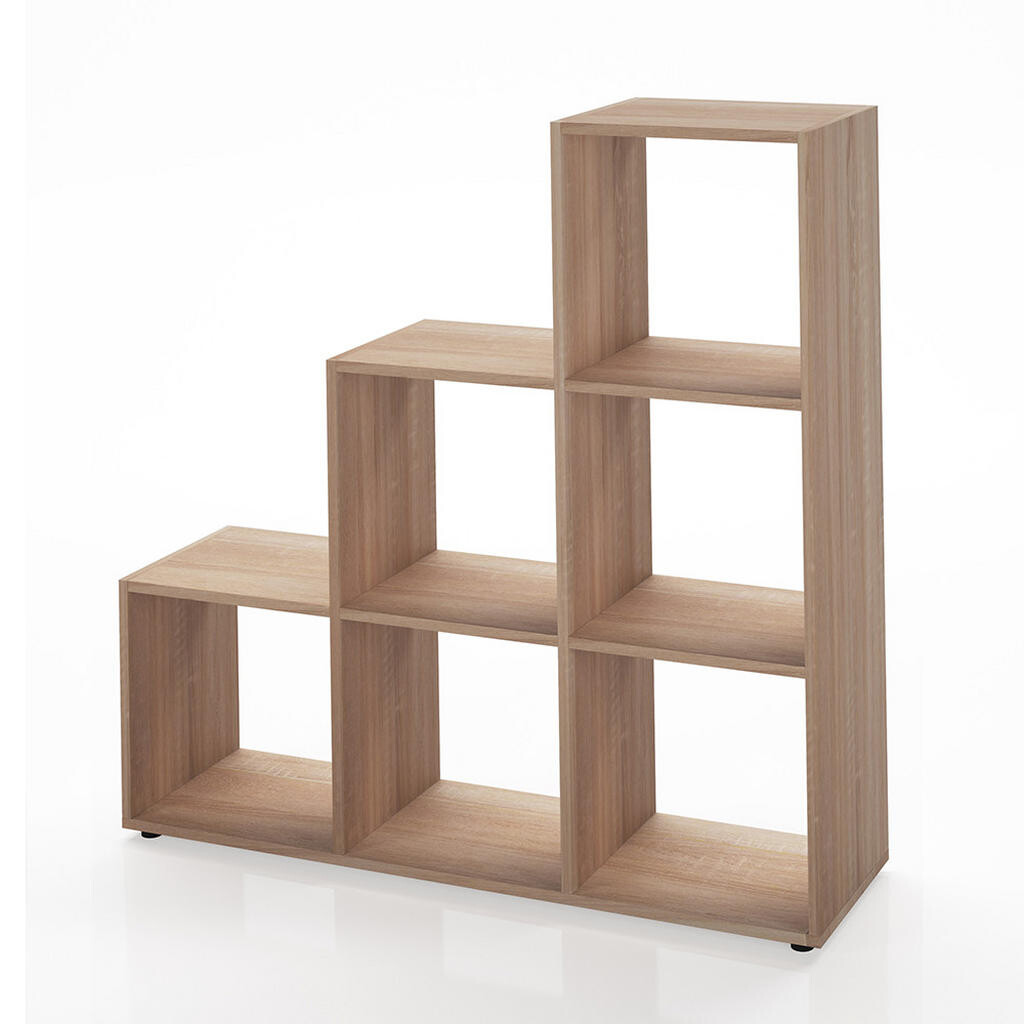 Vicco SCHODIŠŤOVÝ REGÁL Sonoma 105 x 107.5 cm