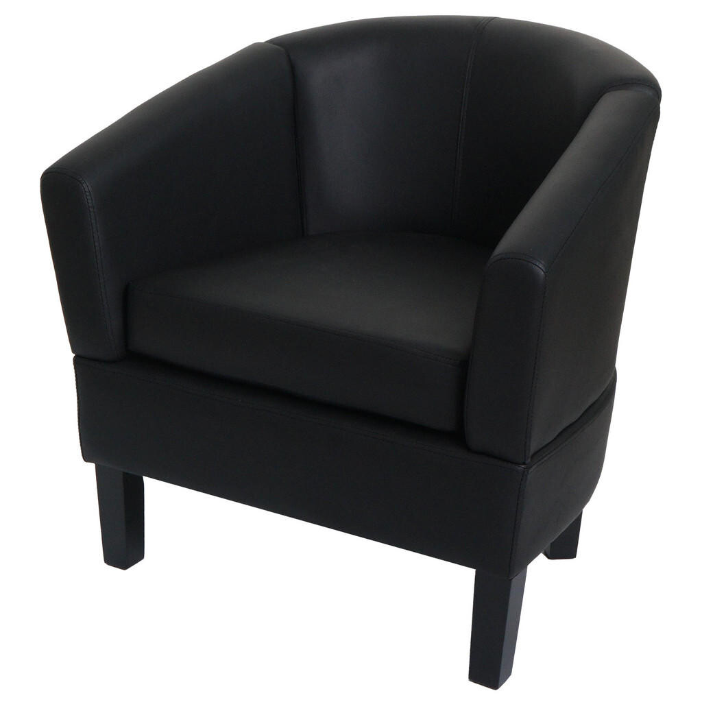 MCW LOUNGE KŘESLO Černé