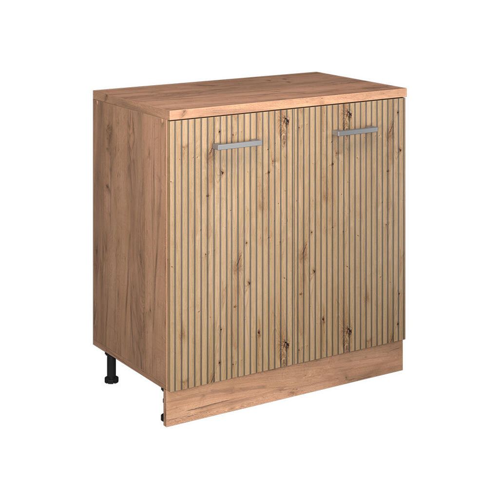 Vicco ROZŠIŘUJÍCÍ SKŘÍŇKA Rion, Řemeslný dub/Zlatý mocný dub, 80 x 46 cm bez šikminy se 2 dveřmi