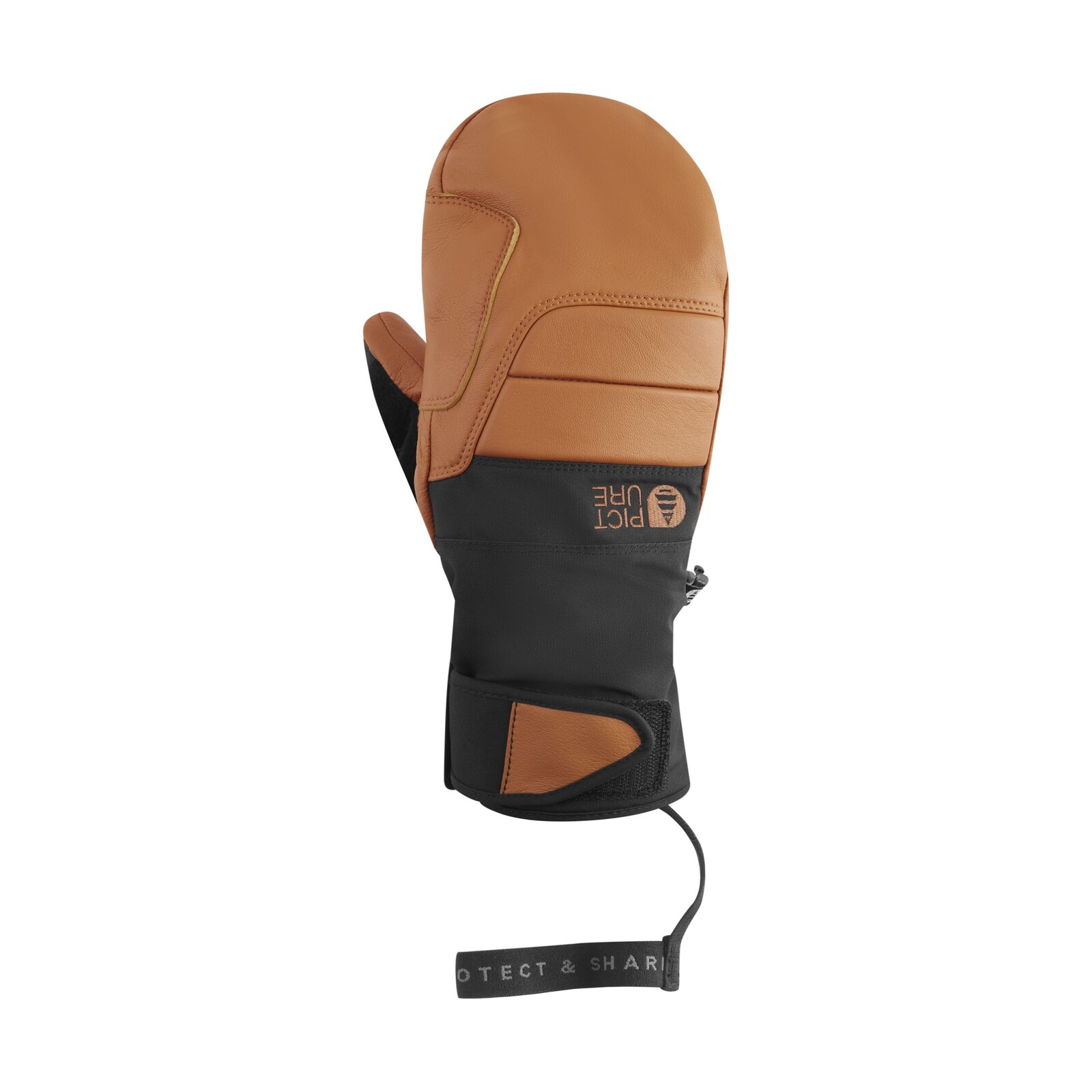 PICTURE M Ancon Mitts 20/20, Camel Coffee velikost: M