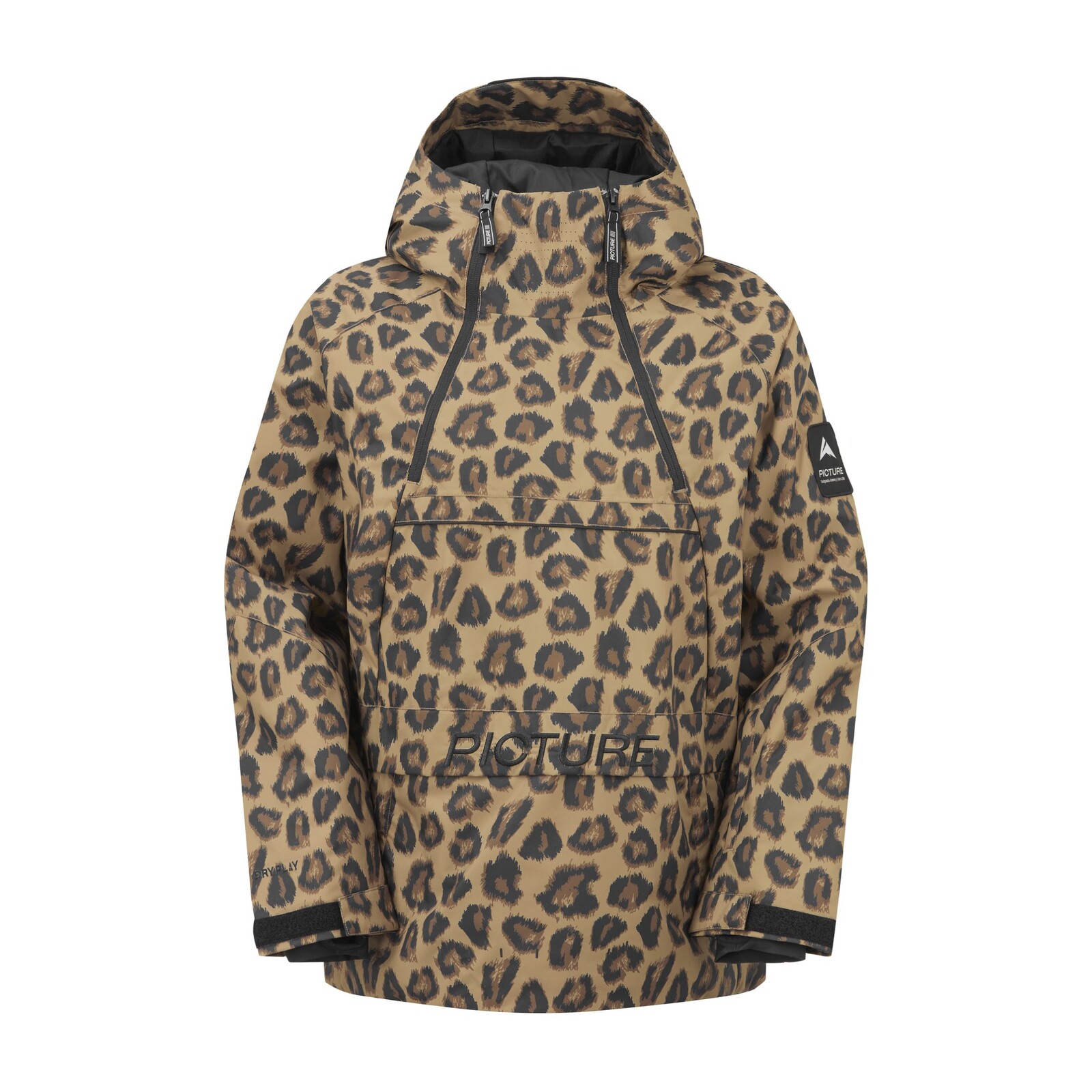 PICTURE W Luma 1/4 Zip 10/10, Wild Spot Print velikost: M