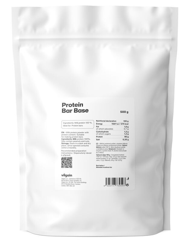 Vilgain Protein bar base – 500 g