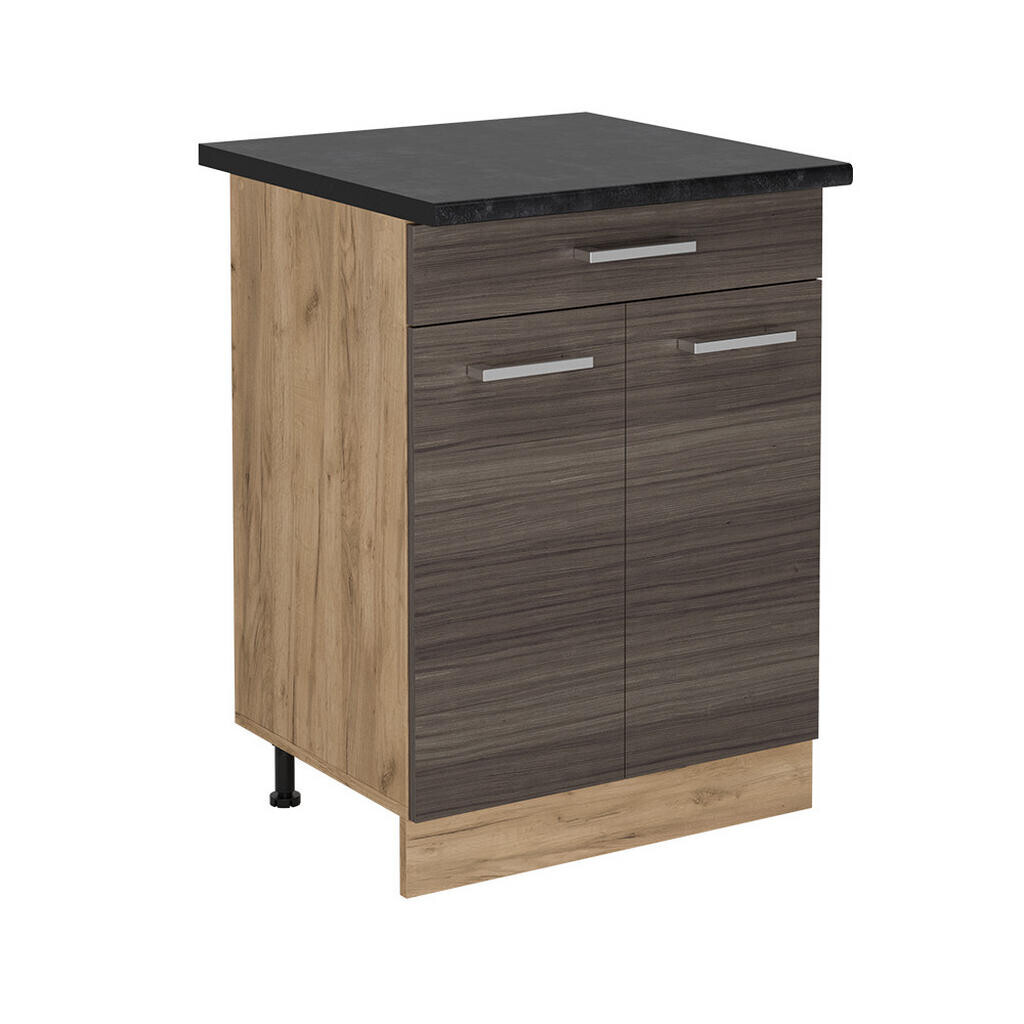 Vicco SPODNÍ SKŘÍŇKA KUCHYŇSKÉ LINKY R-Line Ušlechtilá šedá 60 cm se zásuvkou, PD Antracit