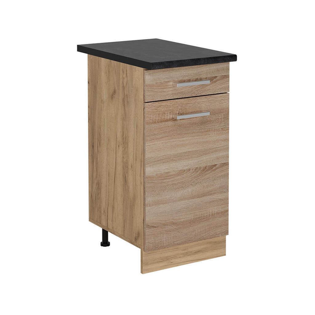 Vicco SPODNÍ SKŘÍŇKA KUCHYŇSKÉ LINKY R-Line Sonoma 40 cm , PD Antracit