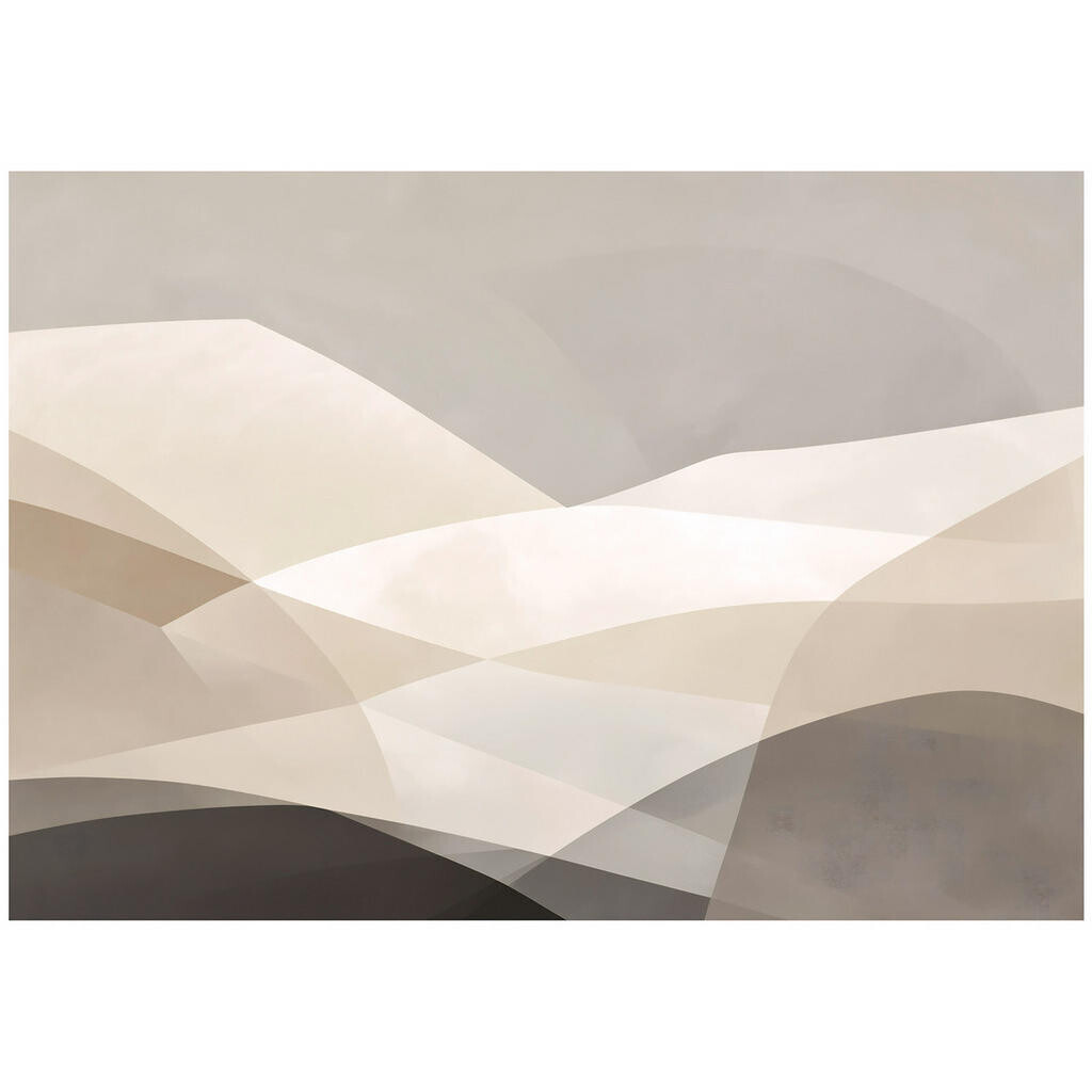 Wallarena ABSTRAKTNÍ boho béžová fototapeta 350x250 cm
