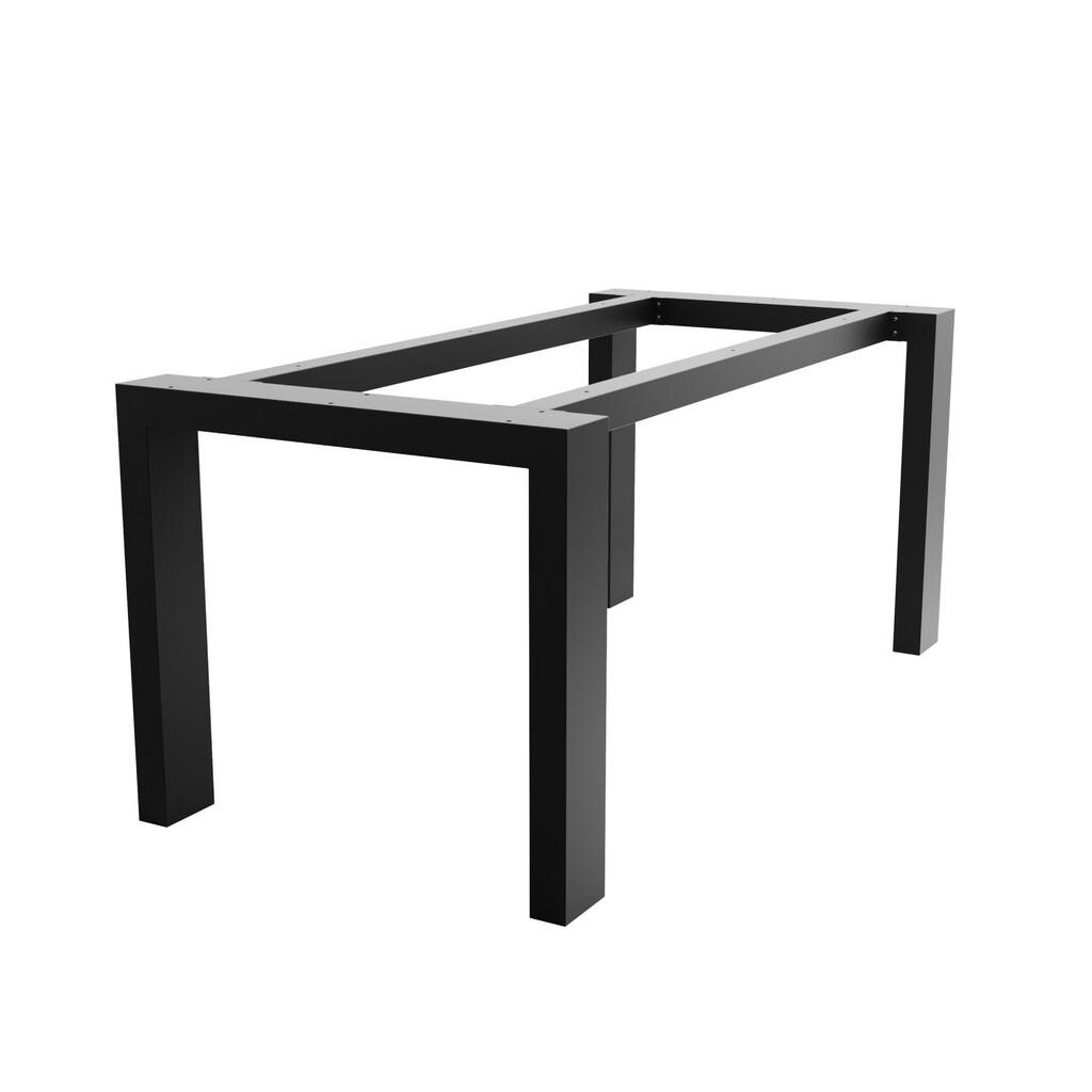 Metalo Pro KOVOVÉ NOHY KE STOLU Etamin Extreme černá 200/80/72 cm