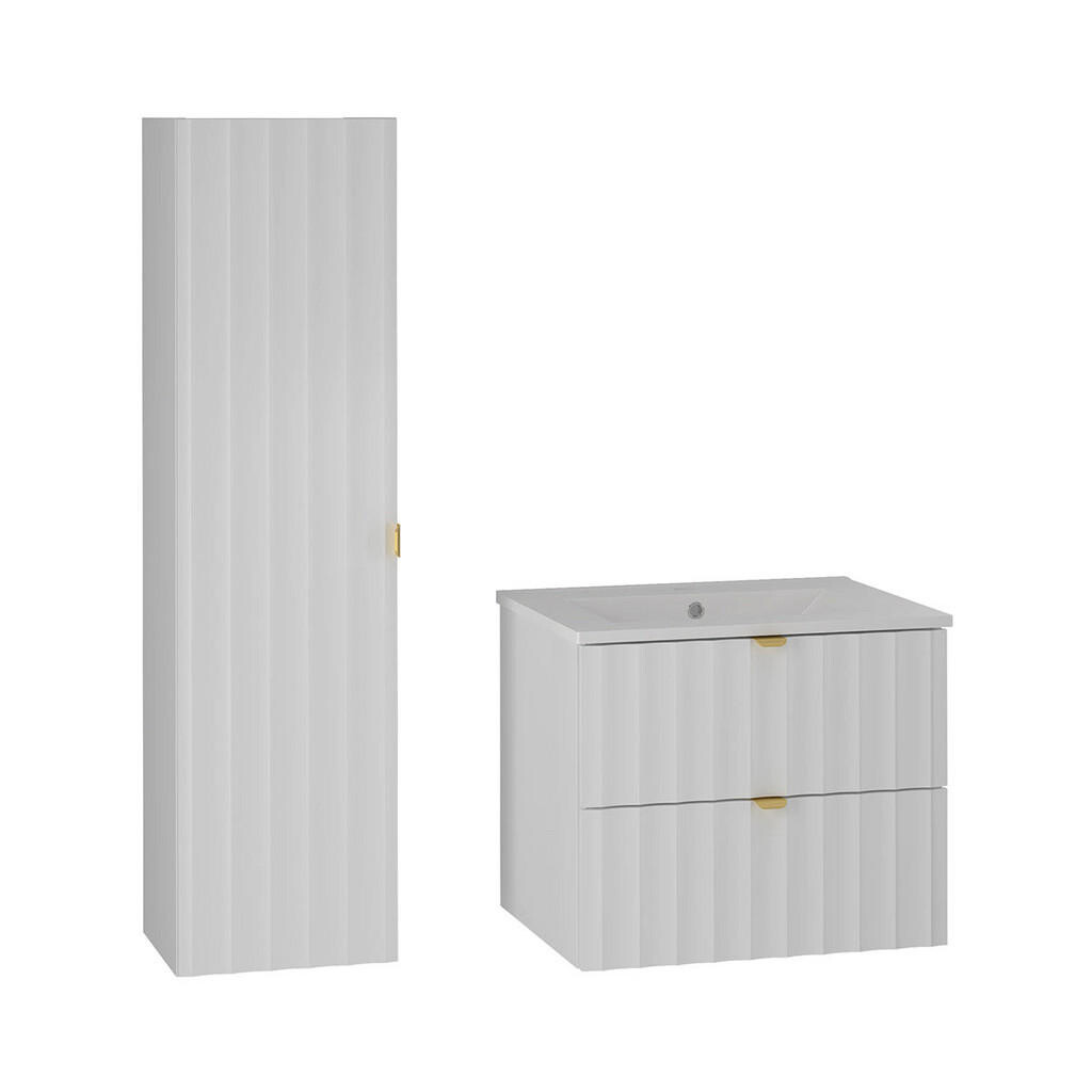 Petits-meubles KOUPELNOVÝ NÁBYTEK 60cm Lexa 2er-Set Bílá