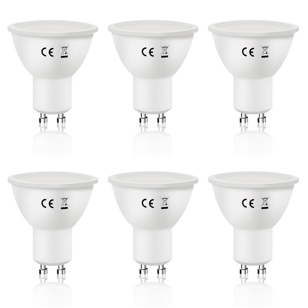 Nettlife LED žárovky GU10 6W (sada 6 ks)