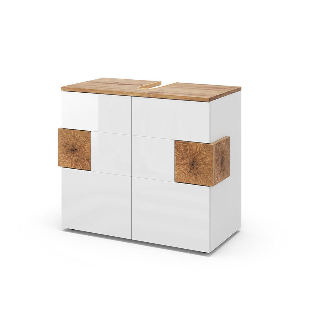 Vicco ZÁKLADNÍ SKŘÍŇKA POD UMYVADLO Eden Bílá vysoký lesk 73.1 x 64 cm