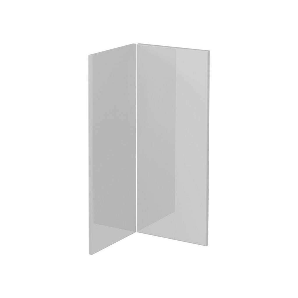Vicco KUCHYŇSKÁ DVÍŘKA R-Line Bílá vysoký lesk 59.2 x 71.3 cm nábytková čela pro rohovou spodní skříňku