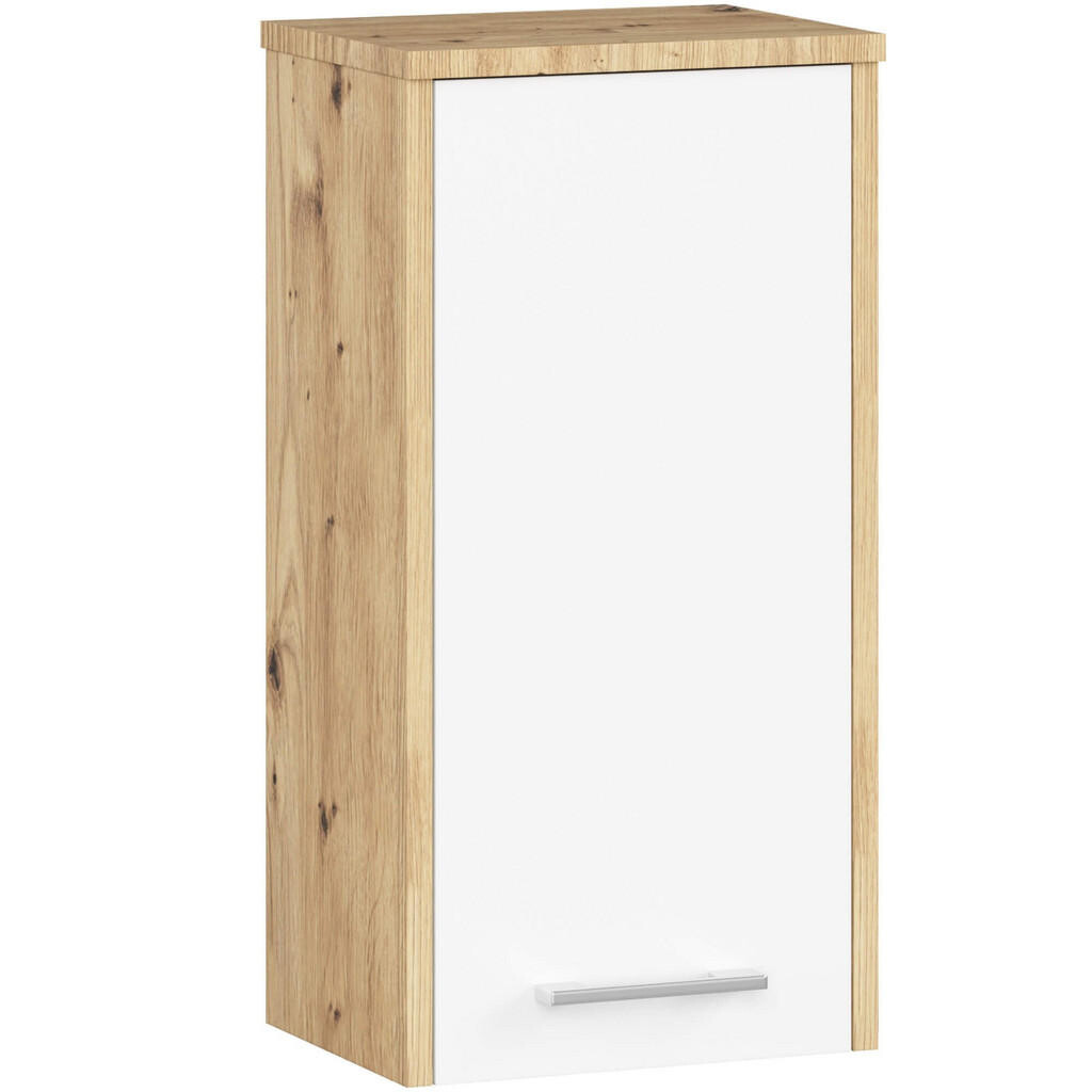 RAUMHIRSCH FURNITURE KOUZELNÍK DO KOUPELNY dub Artisan, bílá 60/30/22,5