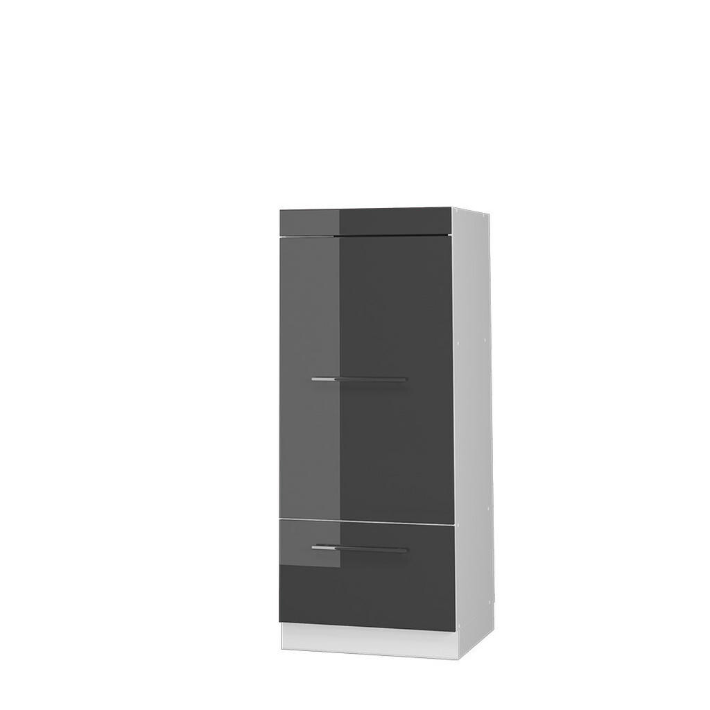 Vicco VYSOKÁ SKŘÍŇ Fame-Line, Antracitový vysoký lesk/Bílá, 60 cm