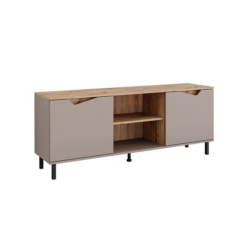 Vicco NÍZKÝ NÁBYTEK POD TELEVIZI Marelle Béžový dub/Artisan 150 x 60 cm se 2 dveřmi