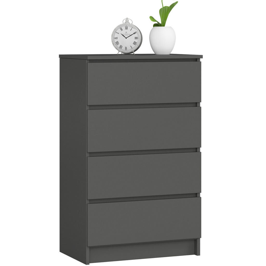 RAUMHIRSCH FURNITURE KOMODA grafitově šedá 99/60/40