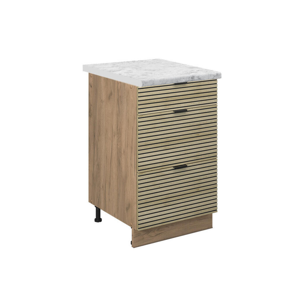 Vicco SPODNÍ SKŘÍŇKA KUCHYŇSKÉ LINKY Fame-Line Dubový panel 50 cm , PD Mramor