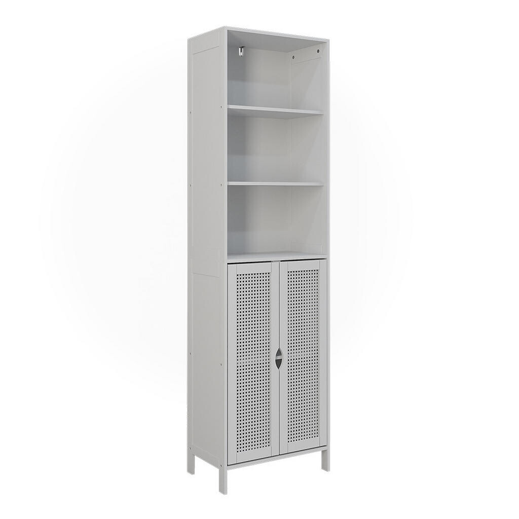 Vicco KOUPELNOVÁ SKŘÍŇKA Liora Bílá 48 x 170 cm se 2 dveřmi