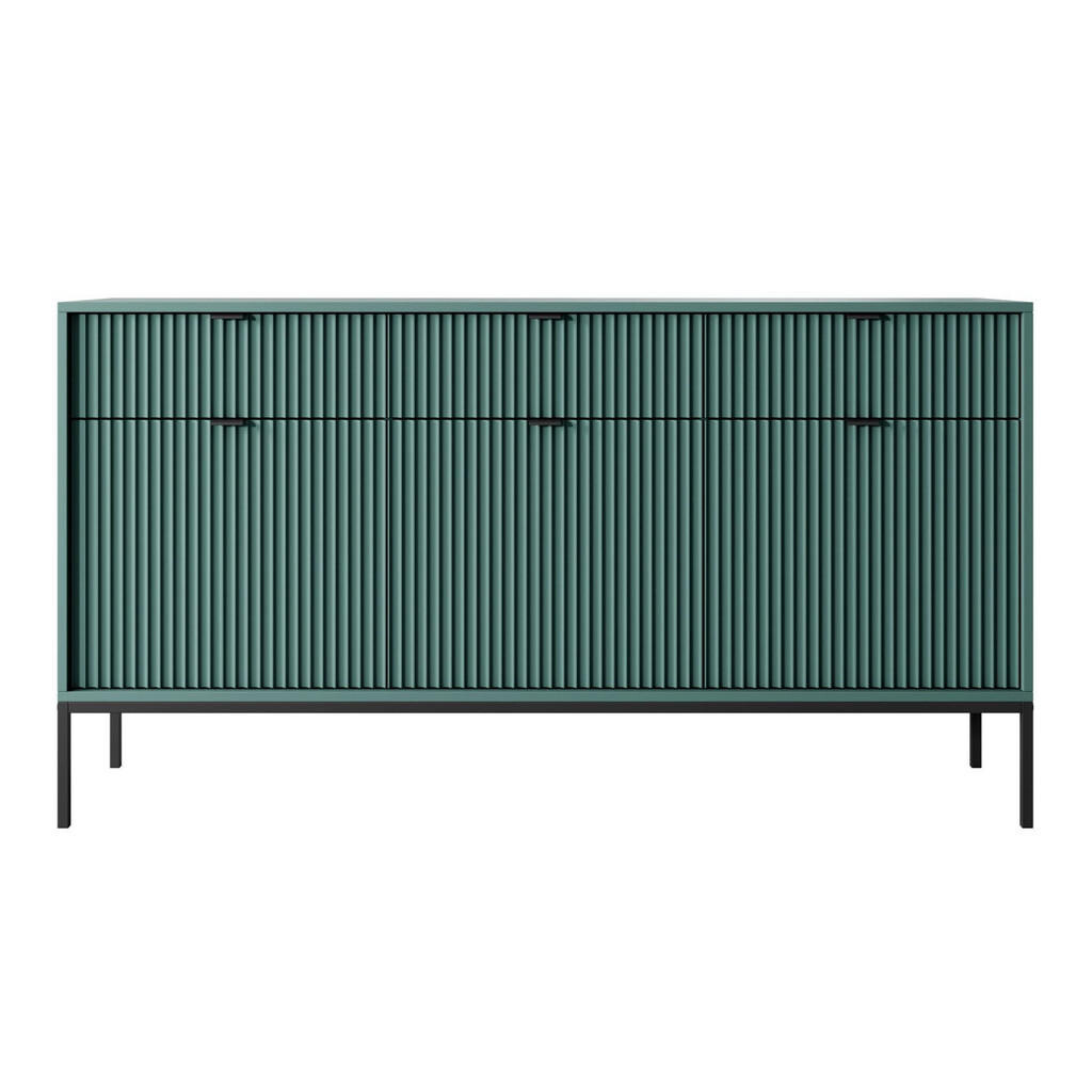 Selsey KOMODA Vellore Zelená s černou podnoží 154 cm