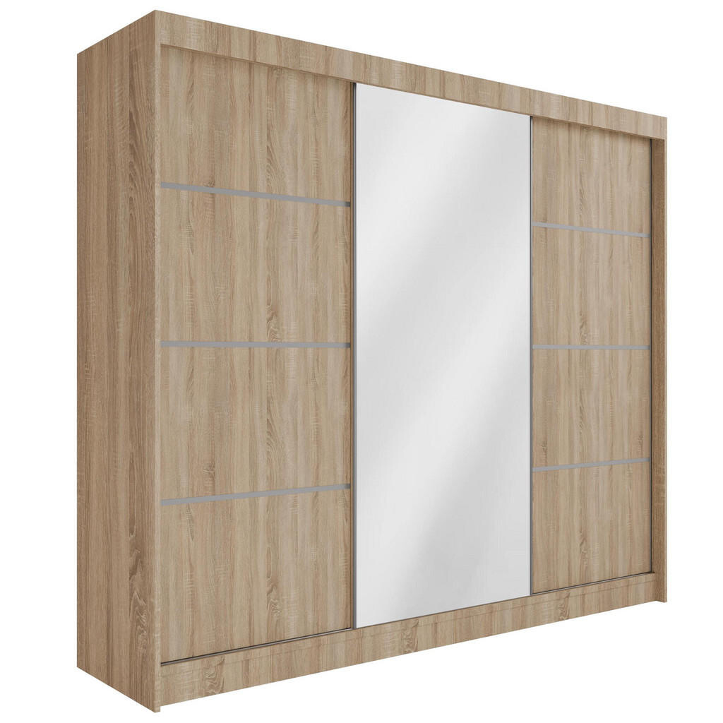 ALTDECOR ŠATNÍ SKŘÍŇ PAOKI – 250 cm – Sonoma dub