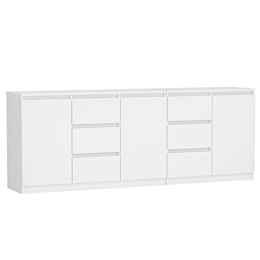 RAUMHIRSCH FURNITURE KOMODA Bílá 200/75/40