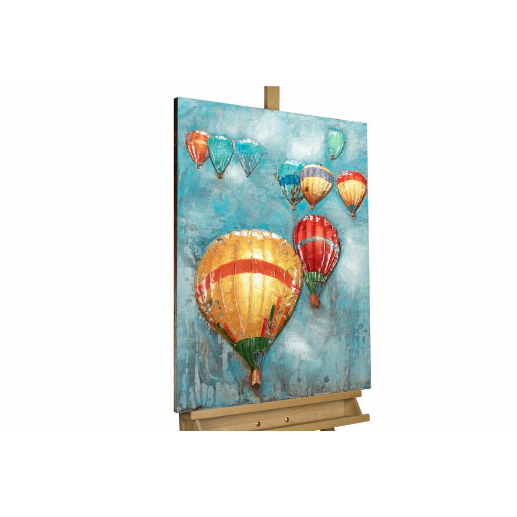 KUNSTLOFT KOVOVÝ OBRAZ NEKONEČNÁ CESTA, 60/80 CM