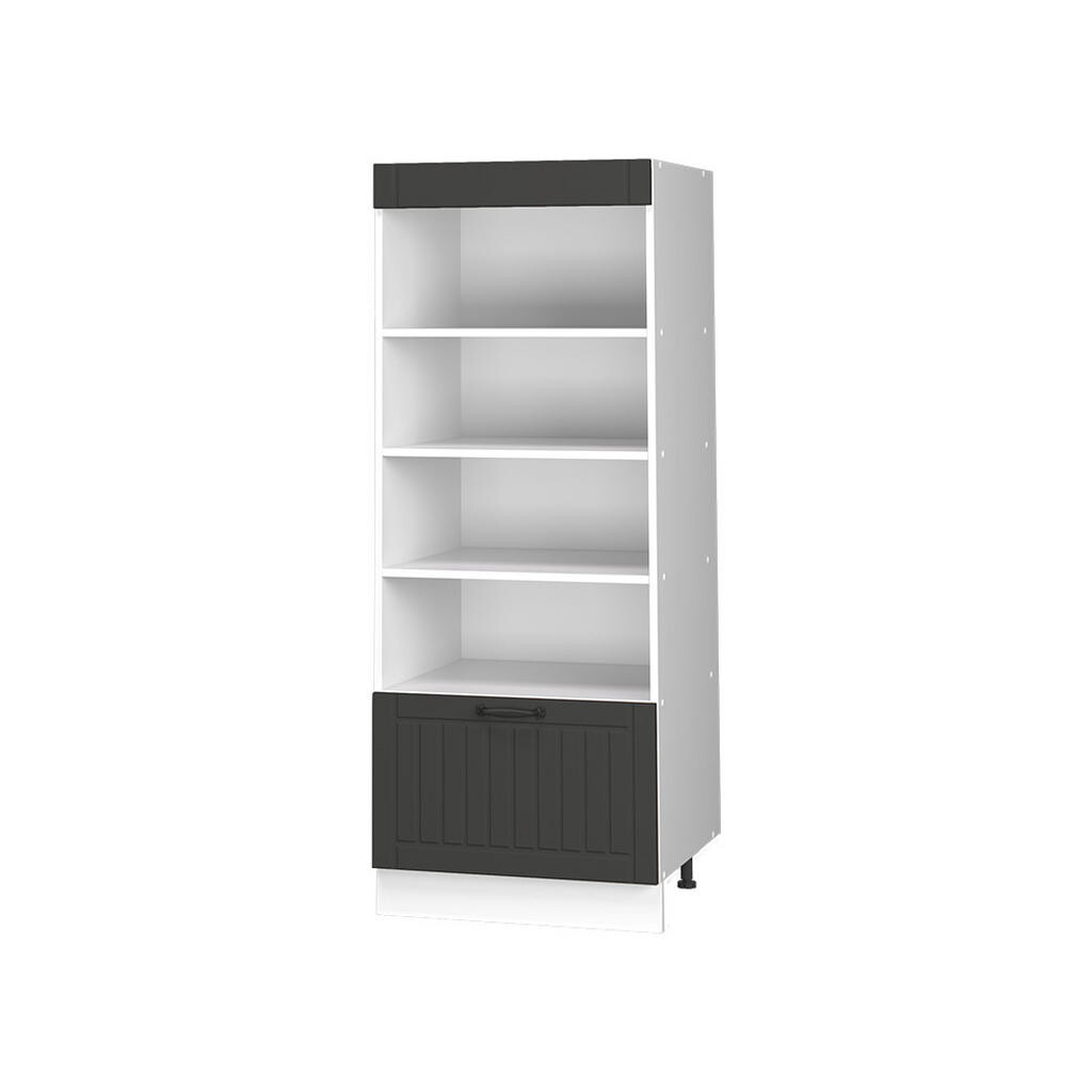 Vicco KUCHYŇSKÝ REGÁL Fame-Line, Tmavě šedá/Bílá, 60 cm