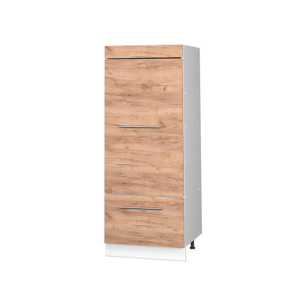 Vicco KUCHYŇSKÁ SPÍŽNÍ SKŘÍŇ Fame-Line, Zlatý mocný dub/Bílá, 60 cm