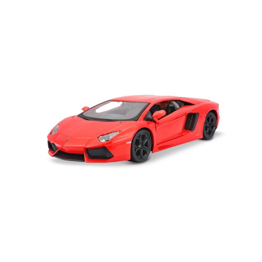 Maisto - Lamborghini Aventador Coupé, metal oranžová, 1:24