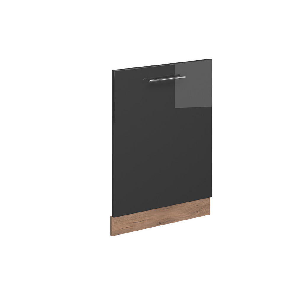 Vicco ČELNÍ PANEL MYČKY Fame-Line Antracitový vysoký lesk 60 cm bez pracovní desky
