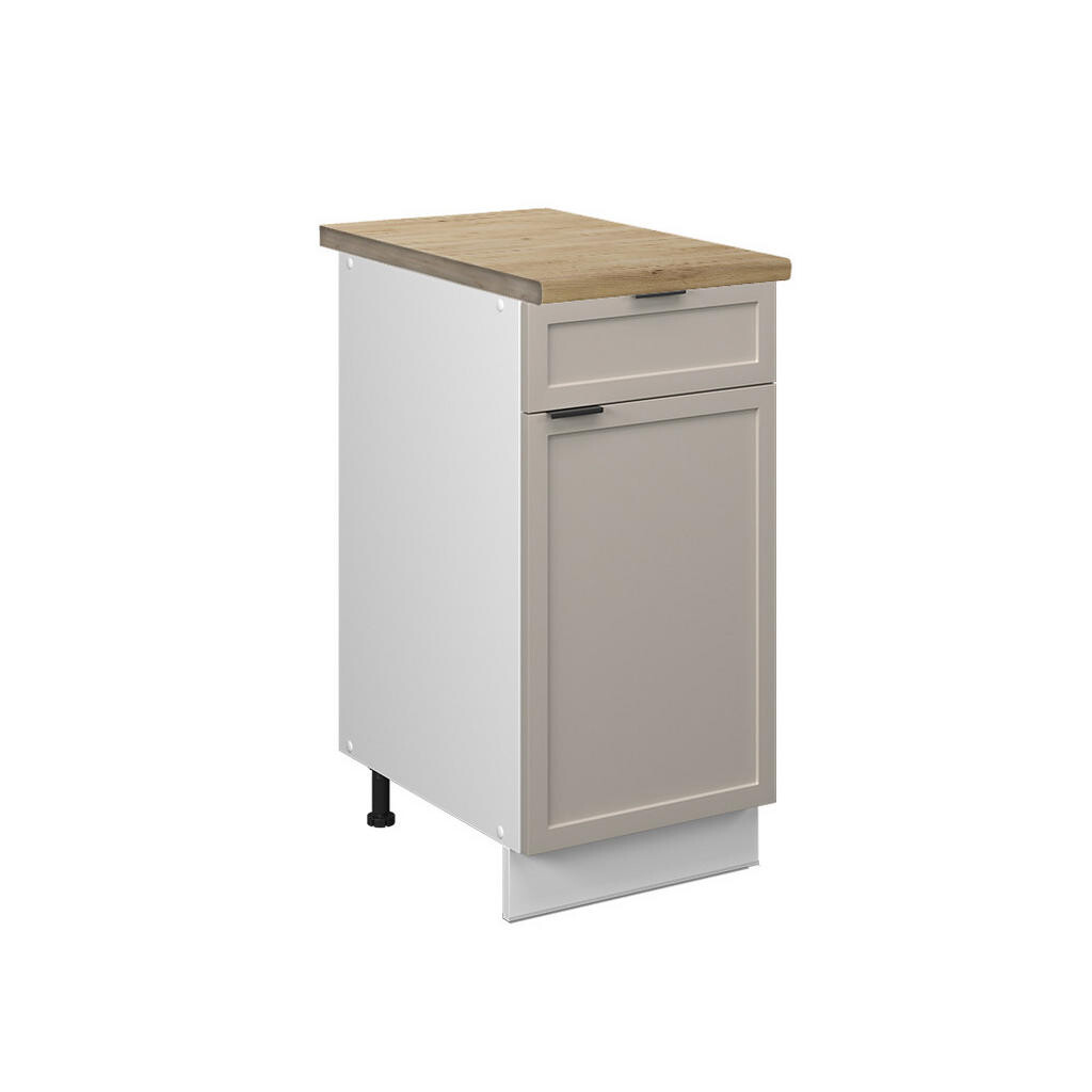 Vicco SPODNÍ SKŘÍŇKA KUCHYŇSKÉ LINKY Fame-Line GreyBeige 40 cm , PD Dub
