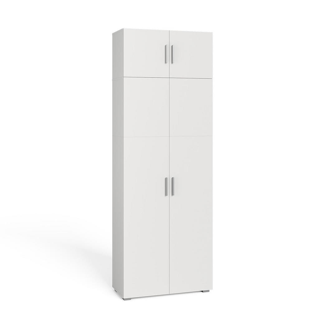 Vicco UNIVERZÁLNÍ SKŘÍŇ Ingo Bílá 80 x 182.4 cm s nástavcem na skříňku