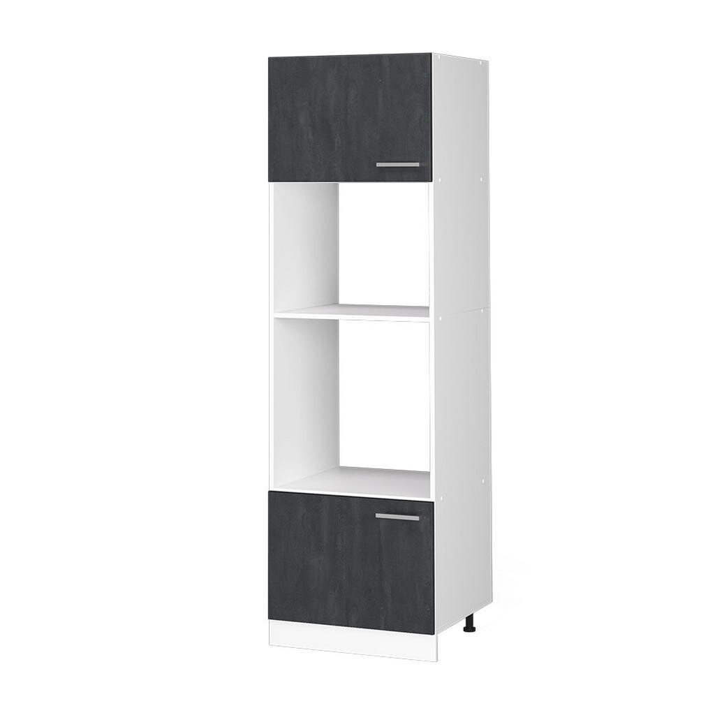 Vicco SKŘÍŇKA NA MIKROVLNNOU TROUBU R-Line Černý beton 60 cm bez pracovní desky