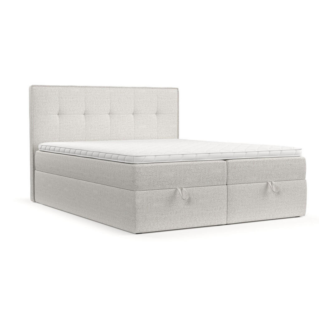AltaBeds POSTEL BOXSPRING TIVRA 140/200 Světle béžová