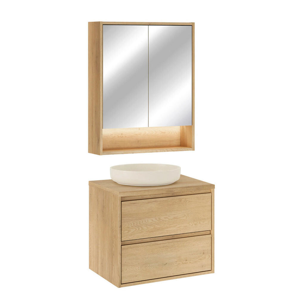 Petits-meubles KOUPELNOVÝ NÁBYTEK 60cm Edmé 2er-Set Dřevo