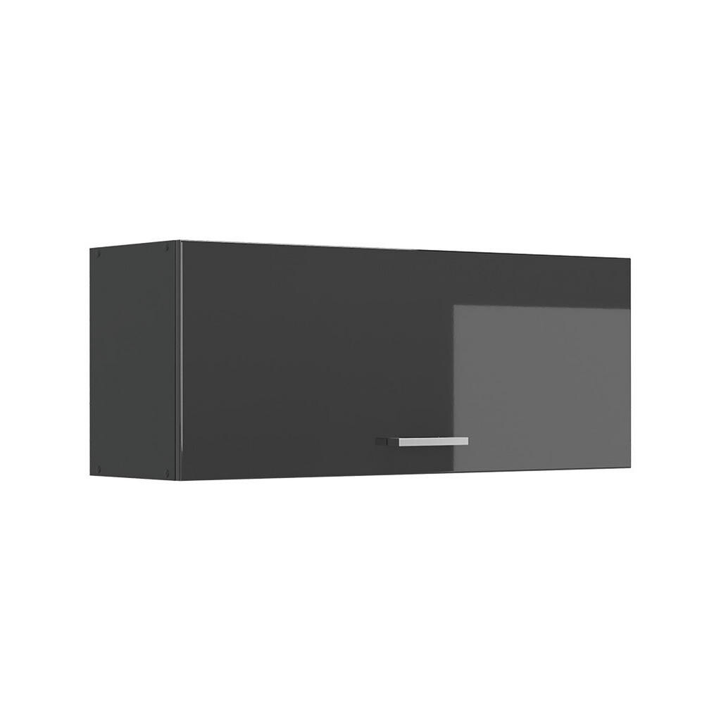 Vicco VĚŠÁK NA STĚNU R-Line, Antracitový vysoký lesk/Antracit, 100 cm Plochý