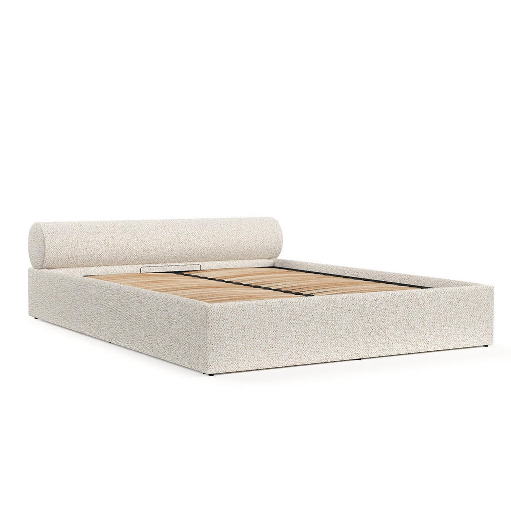 AltaBeds ČALOUNĚNÁ POSTEL SOLVO 200/200 cm Krémová