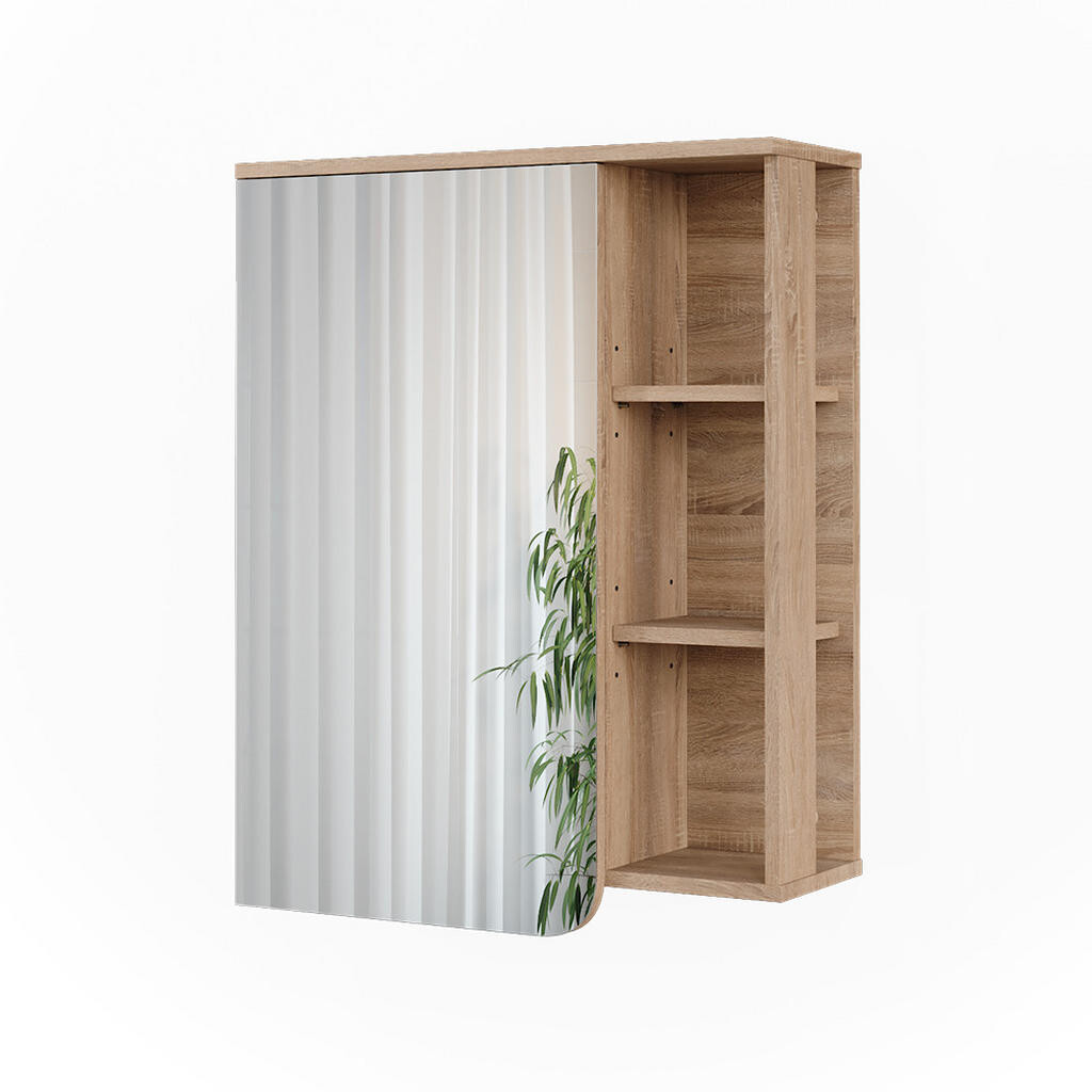Vicco ZRCADLOVÁ SKŘÍŇKA Karen Sonoma 60 x 75 cm