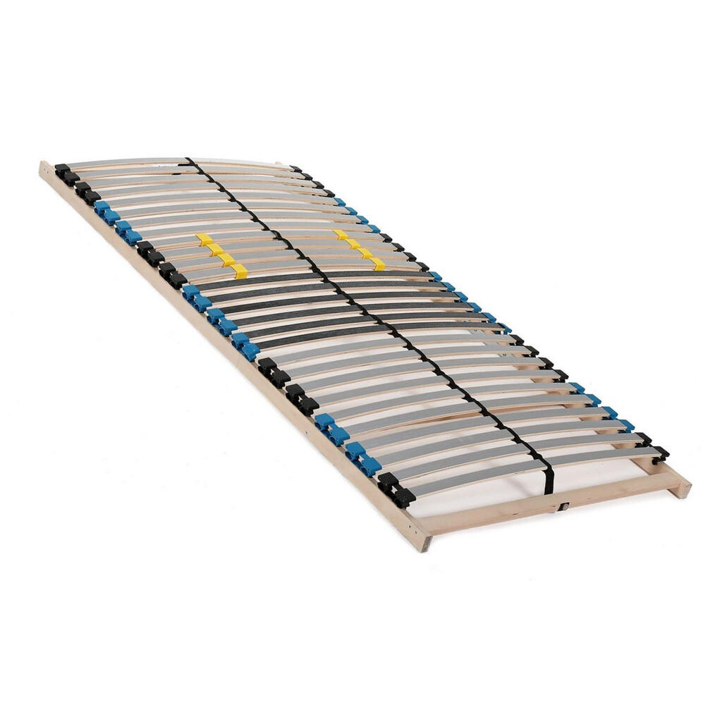 Sleepneo LAMELOVÝ rošt 140x200 cm – 28 lamel, 7 zón, nosnost cca 130 kg, vrstvené březové dřevo, vlastní montáž