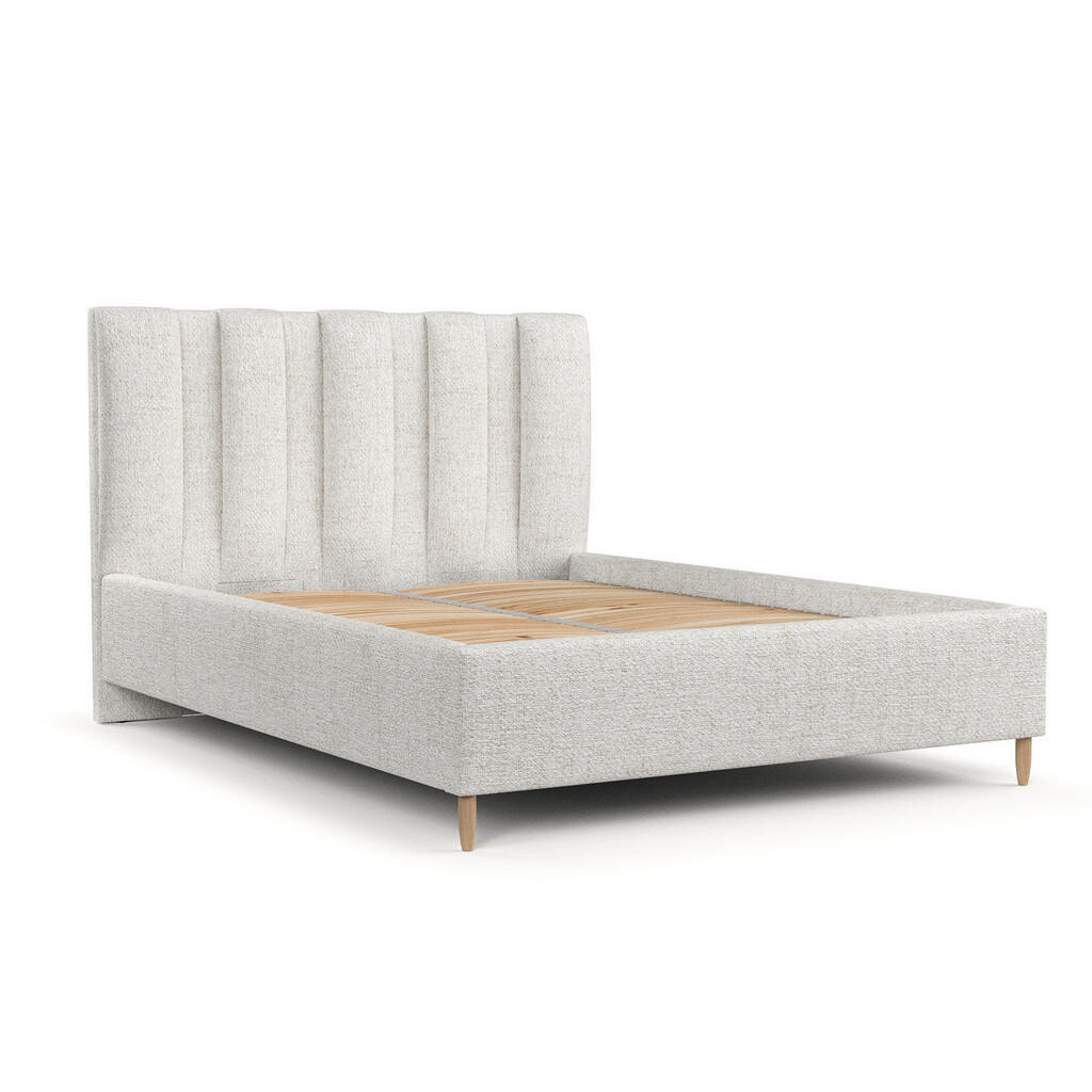 AltaBeds ČALOUNĚNÁ POSTEL LOOM 180/200 Krémová