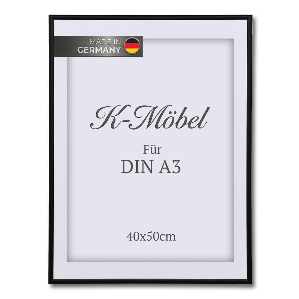 K-Möbel HLINÍKOVÝ RÁM NA OBRAZ DIN A3 s paspartou
