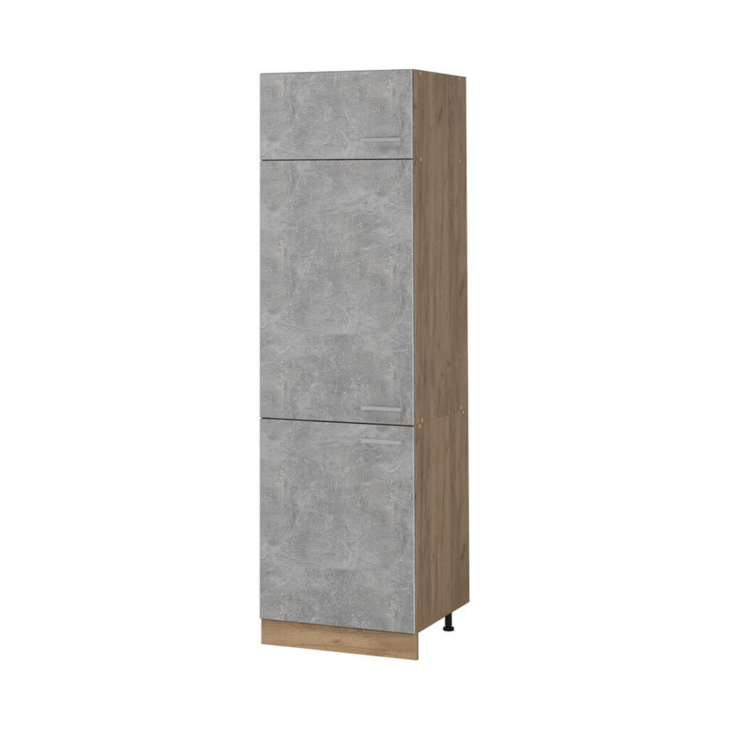 Vicco VYSOKÁ SKŘÍŇ R-Line, Beton/Zlatý mocný dub, 60 cm