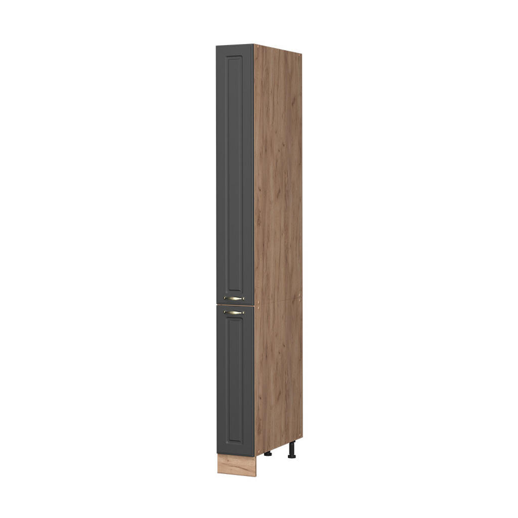 Vicco LÉKÁRNIČKOVÁ SKŘÍŇKA Fame-Line, Anthrazit-Gold Landhaus/Zlatý mocný dub, 20 cm